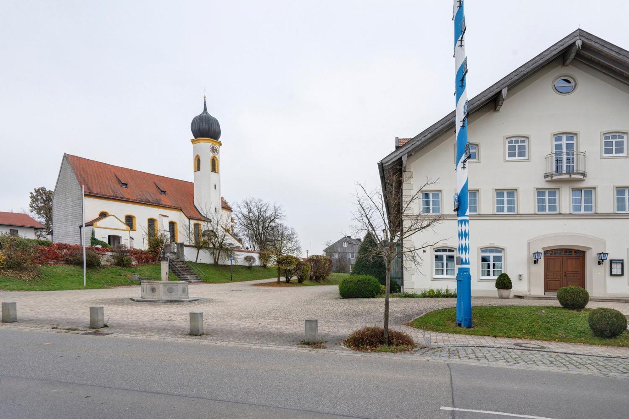 Wohnung Familienglueck Naehe Muenchen Pfaffing Esterno foto
